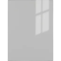 Portes de meuble SENOSAN haute brillance / Gris clair 85384 SCR