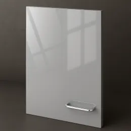 Portes de meuble SENOSAN haute brillance / Gris clair 85384 SCR