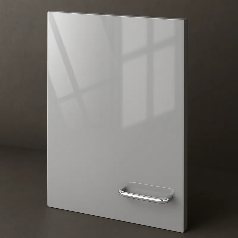 Portes de meuble SENOSAN haute brillance / Gris clair 85384 SCR
