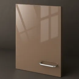 Portes de meuble SENOSAN haute brillance / Marron clair 85468 SCR