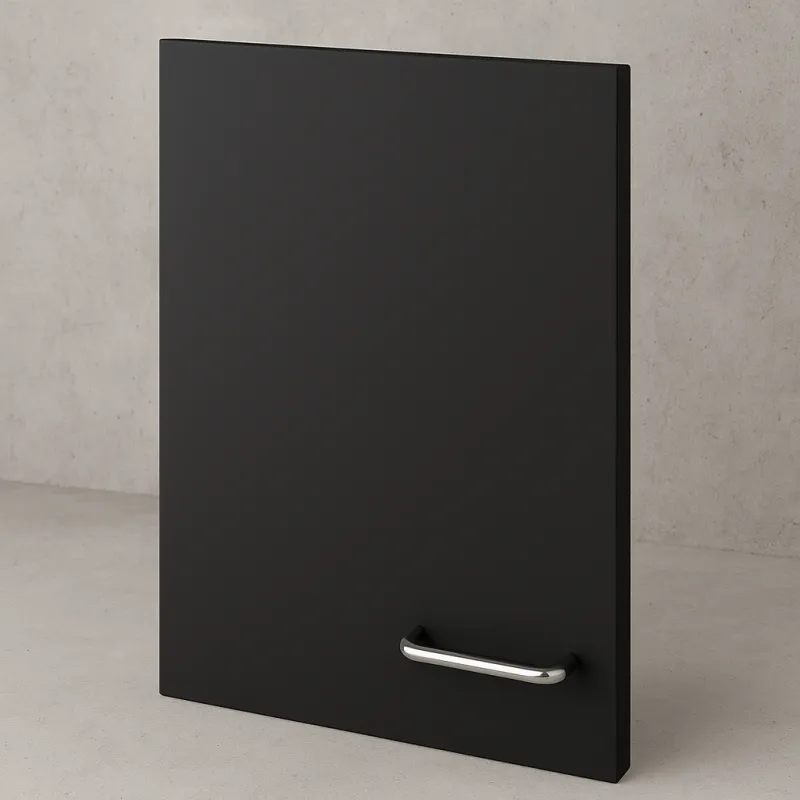 Portes de meuble SENOSAN super mates / Noir SCR 8421