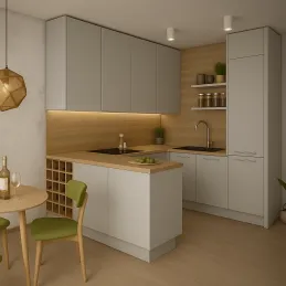 Portes de meuble SENOSAN super mates / Gris clair 85468 SCR