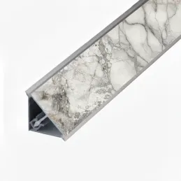 Barre d’étanchéité KRONOSPAN Marbre Iceberg Blanc / K552