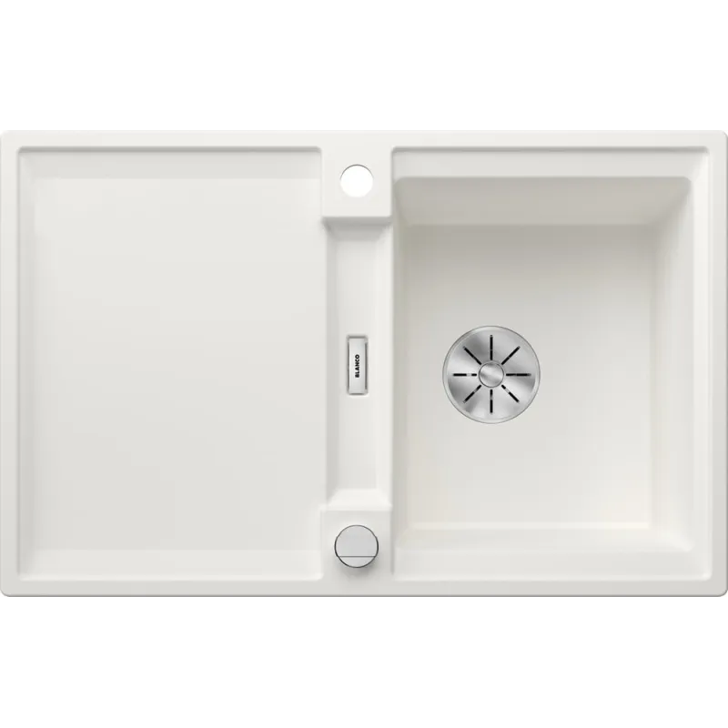 Évier en grès Blanco ADIRA 45 S avec commande d’excentrique / Blanc