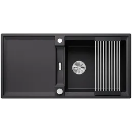 Évier en grès Blanco ADIRA XL 6 S avec commande excentrée / Anthracite