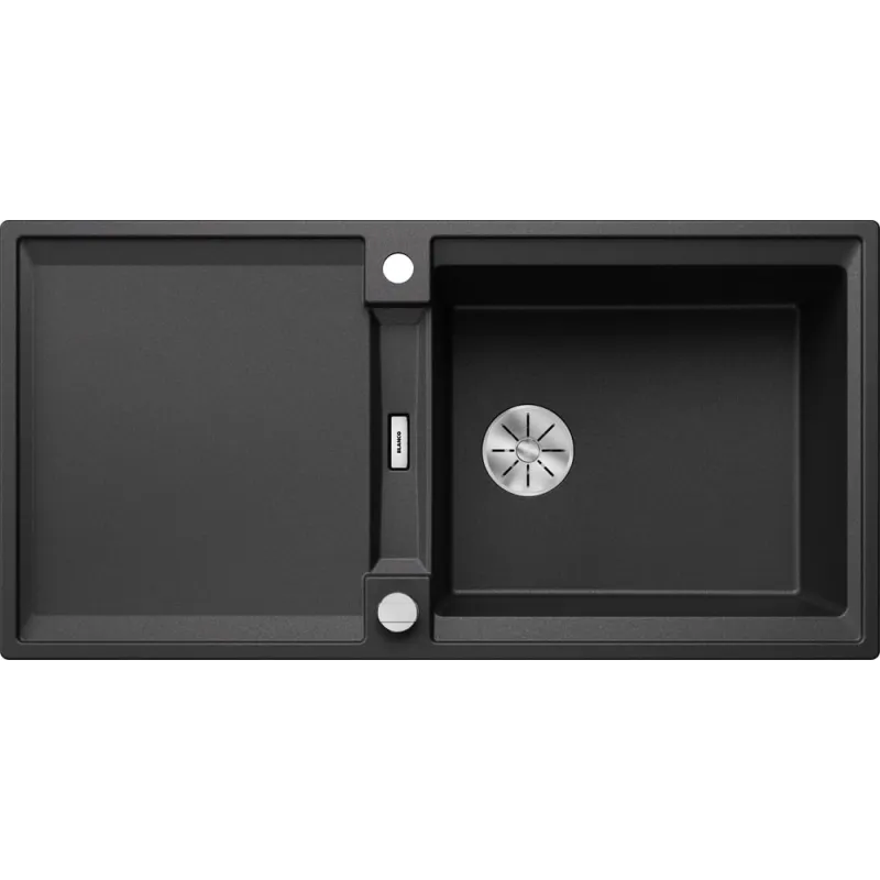 Évier en grès Blanco ADIRA XL 6 S avec commande excentrée / Anthracite