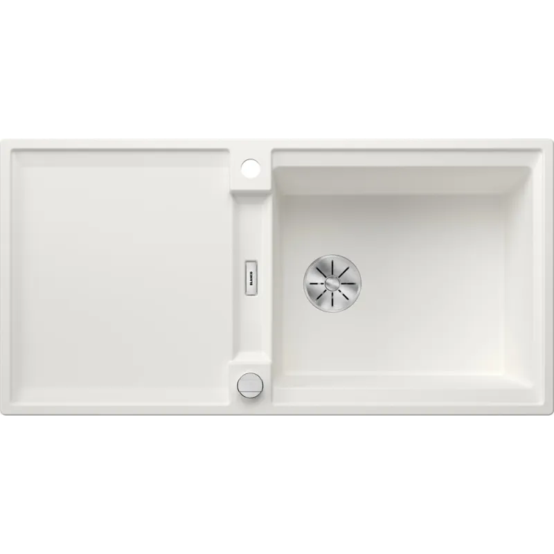 Évier en grès Blanco ADIRA XL 6 S avec commande excentrée / Blanc