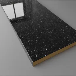 Plan de travail KRONOSPAN Andromeda Noir brillant / K218 GG