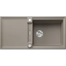 Évier en grès Blanco ADIRA XL 6 S avec commande excentrée / Tartufo