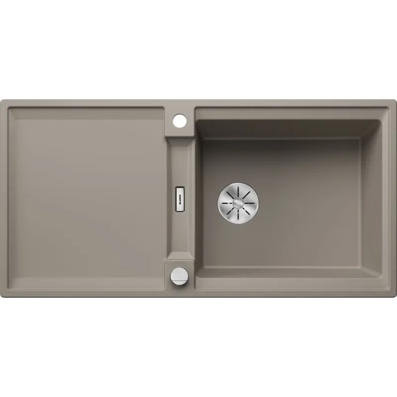 Évier en grès Blanco ADIRA XL 6 S avec commande excentrée / Tartufo