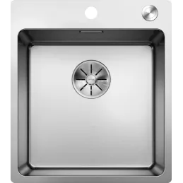 Évier en acier inoxydable Blanco SOLIS 340/180-IF/A / PushControl
