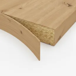 Chant ABS pour plan de travail Chêne sauvage naturel H1318
