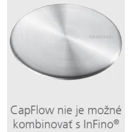 Cache en acier inoxydable pour bonde – Capflow pour éviers en grès