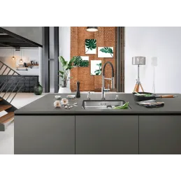 Mitigeur Blanco CATRIS S FLEXO / chromé / douchette avec inverseur