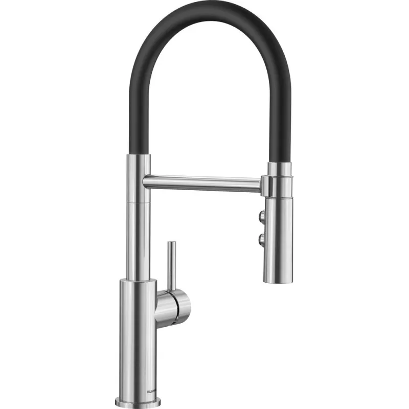 Robinet Blanco CATRIS S FLEXO / imitation inox / UltraResist / douchette avec inverseur