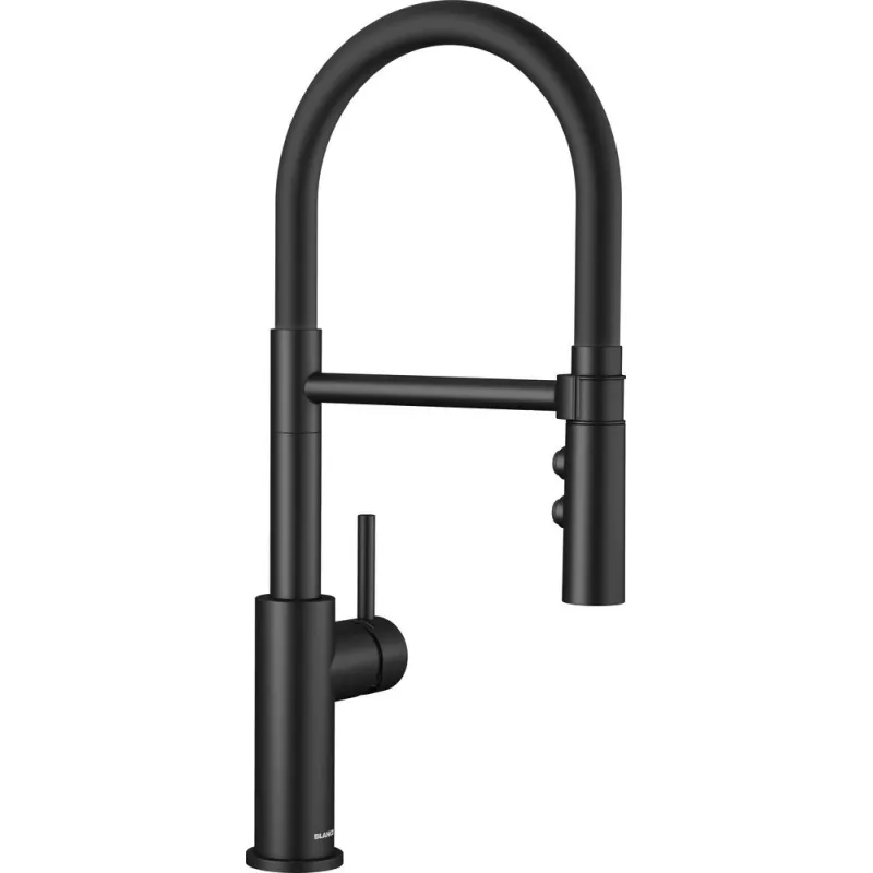 Mitigeur Blanco LINUS / noir mat / douchette