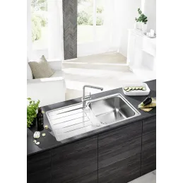 Évier en acier inoxydable Blanco LEMIS 45 S-IF