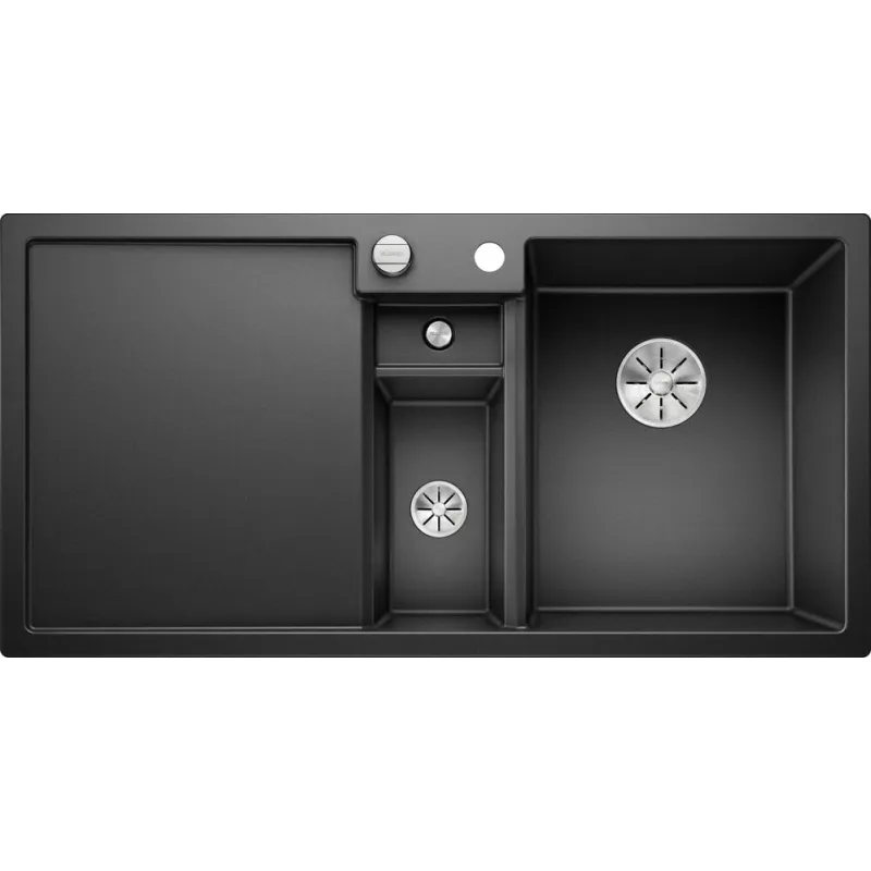 Évier en grès Blanco COLLECTIS 6 S avec commande d’excentrique / Anthracite