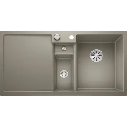 Évier en grès Blanco COLLECTIS 6 S avec commande excentrique / Tartufo