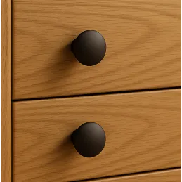 Bouton de meuble XENA / Noir mat