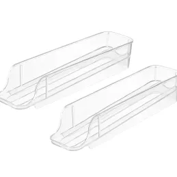 Lot de 2 organiseurs à œufs pour réfrigérateur LUNIA / Transparent