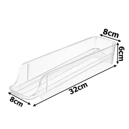 Lot de 2 organiseurs à œufs pour réfrigérateur LUNIA / Transparent