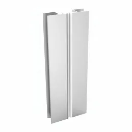Raccord flexible pour socle PAX – de 90° à 270° / Aluminium brossé