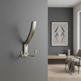 Patère VESNA Maxi / Nickel mat satiné