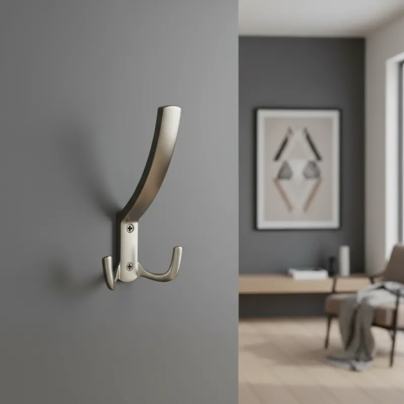 Patère VESNA Maxi / Nickel mat satiné