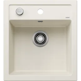 Évier en grès Blanco DALAGO 45 avec commande excentrée / Blanc soft