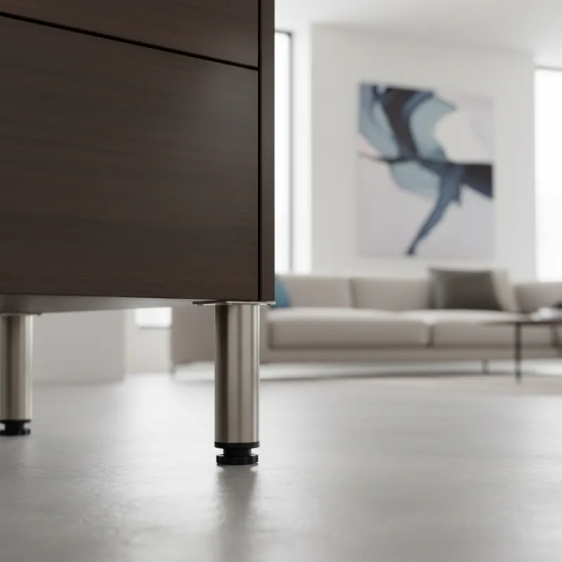 Pied de meuble ARTURO / Acier inoxydable