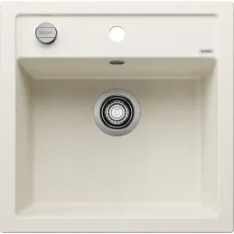 Évier en grès Blanco DALAGO 5 avec commande d’évacuation excentrée / Blanc Soft