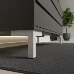 Pied de meuble ANGEL / Blanc mat