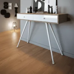 Pied de table inclinable CUBIC / Blanc mat