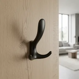 Porte-manteau MARKO / Noir mat