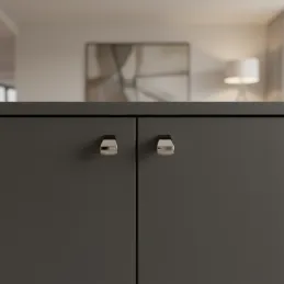 Bouton de meuble TREVOR / Chrome brillant