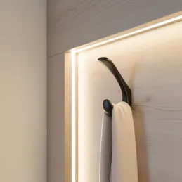 Porte-manteau MANAL / Noir mat