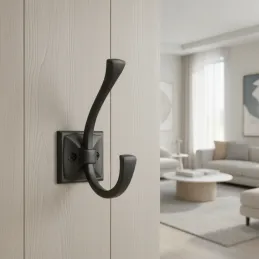 Porte-manteau MALAGA / Noir mat
