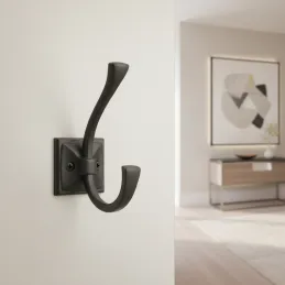 Porte-manteau MALAGA / Noir mat