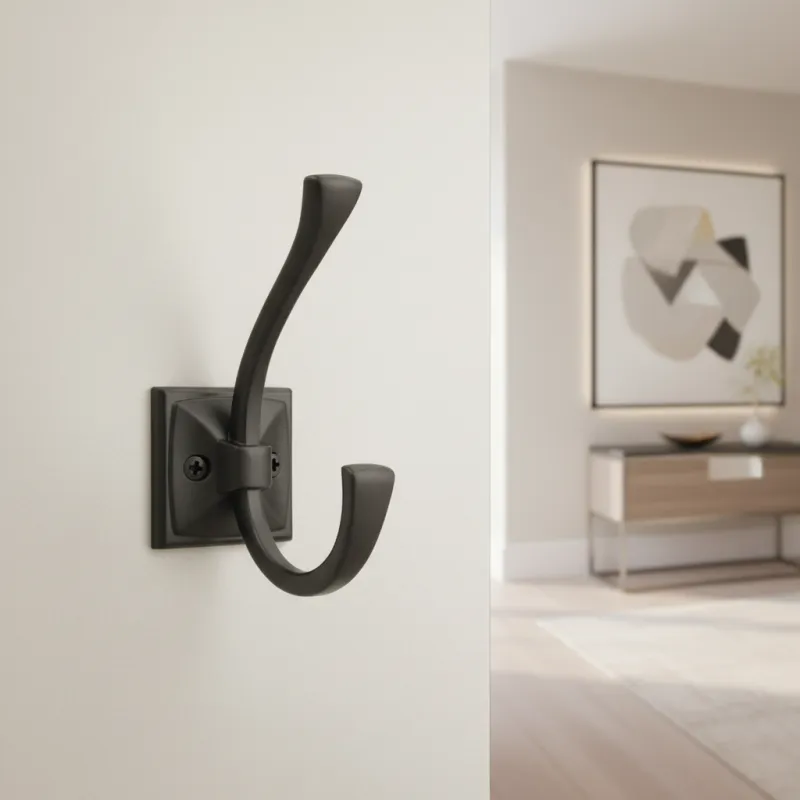 Porte-manteau MALAGA / Noir mat