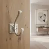 Chrome mat brossé