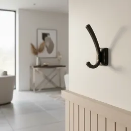 Porte-manteau PORTAS / Noir mat