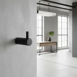 Porte-manteau INDUST UNO / Noir mat
