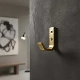 Patère VILACH Mini / Doré brossé