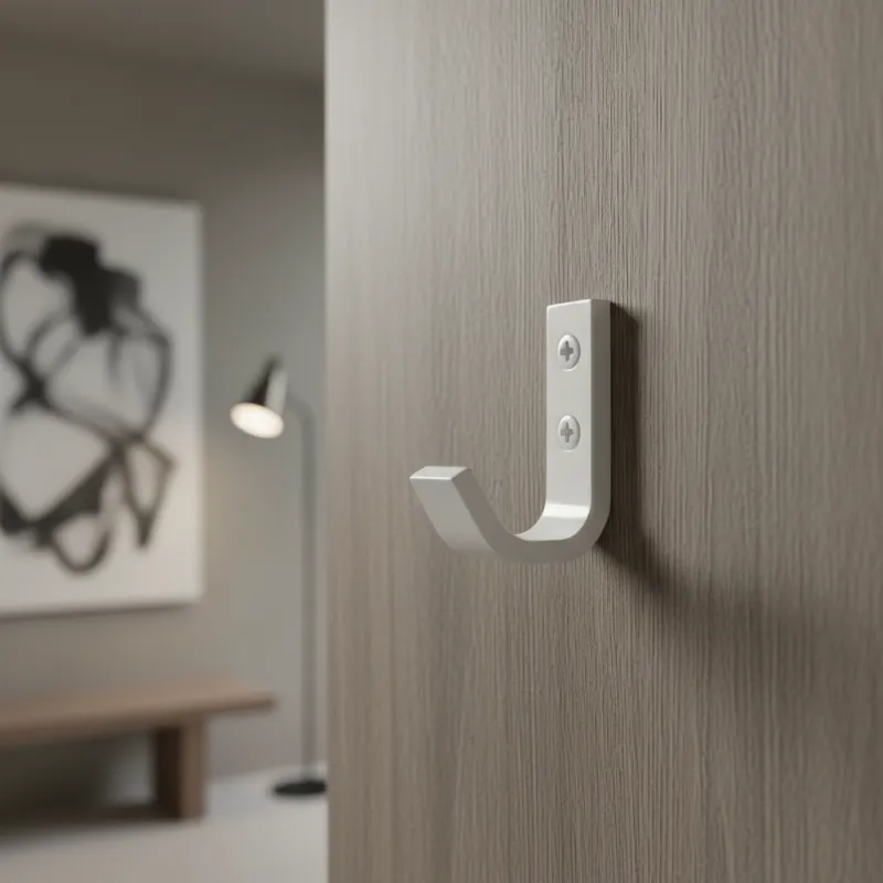 Porte-manteau VILACH Mini / Blanc brillant
