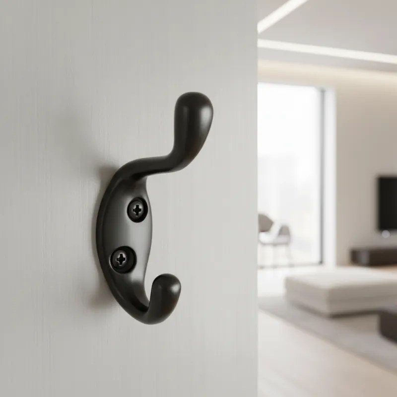 Porte-manteau LARRA L / Noir mat