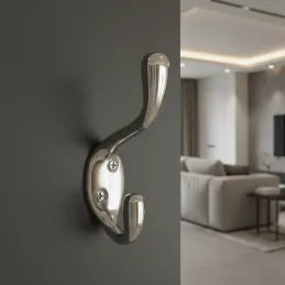 Porte-manteau LARRA XL / Chrome brillant