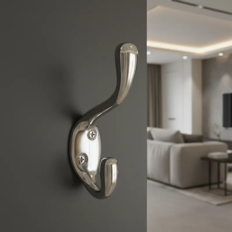 Porte-manteau LARRA XL / Chrome brillant