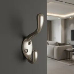 Porte-manteau LARRA XL / Nickel satiné