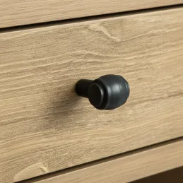 Bouton RUSTICALE / Patine noire